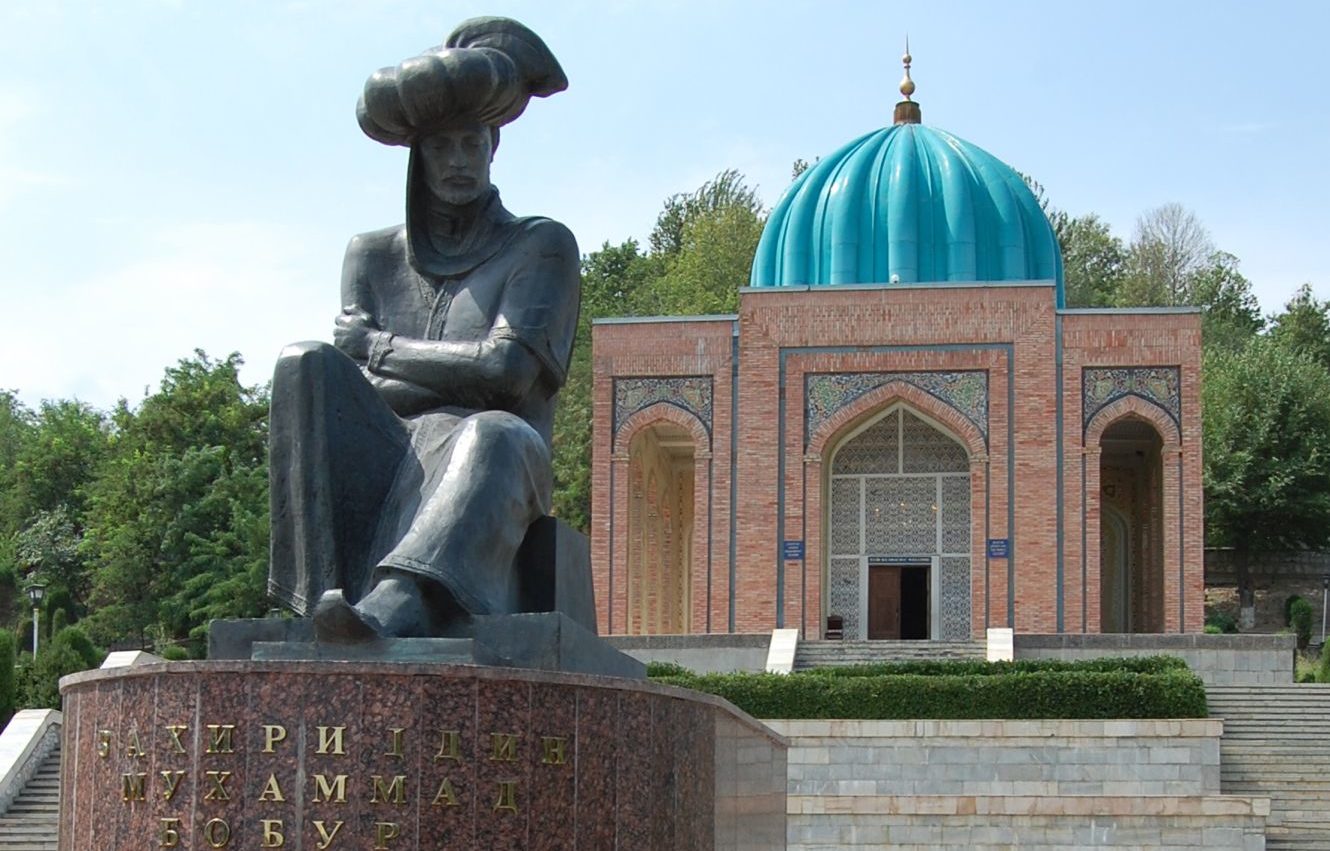 General view of Andijan, Uzbekistan, with traditional Fergana Valley architecture