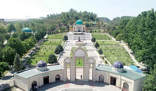 View of Andijan, Uzbekistan