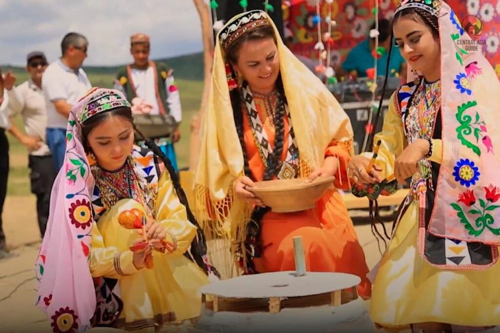 Traditional village in Uzbekistan
