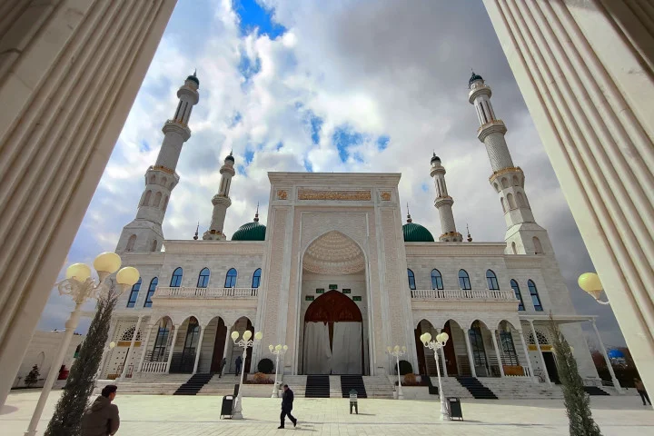 Historic mosque in Uzbekistan