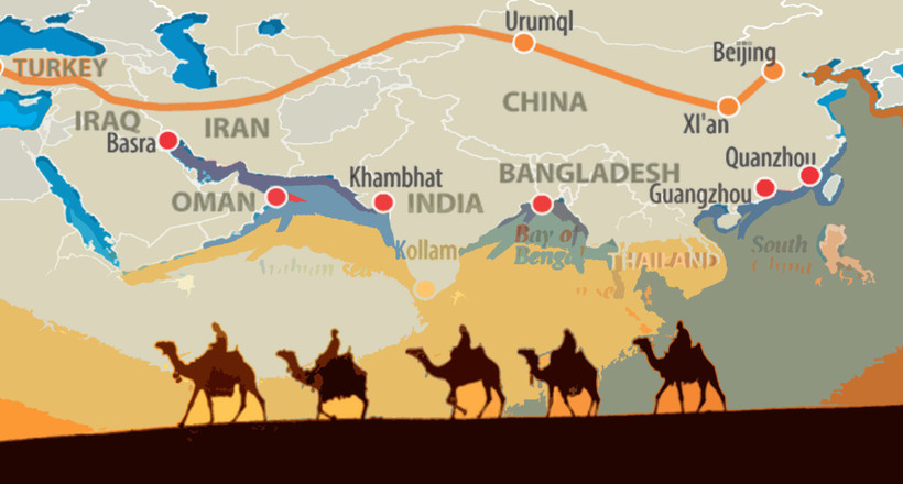 The Great Silk Road in Central Asia