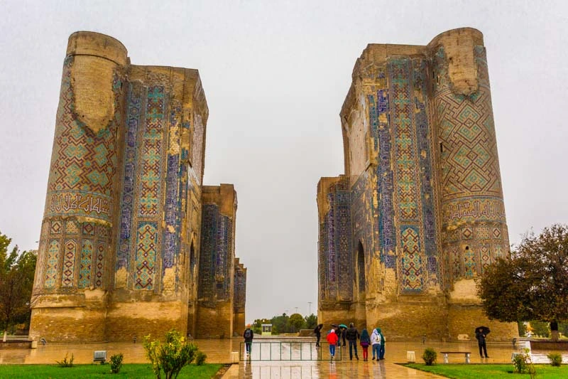 View of Shahrisabz, Uzbekistan