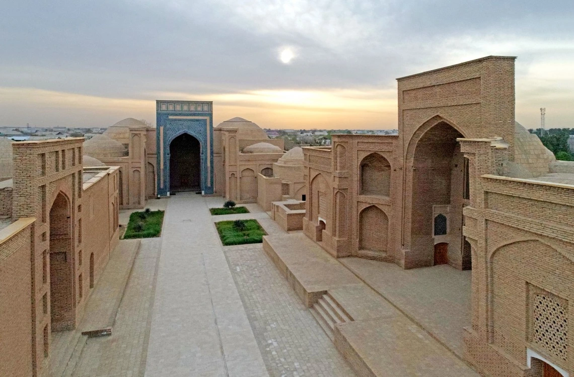 Historic ruins in Termez, Uzbekistan